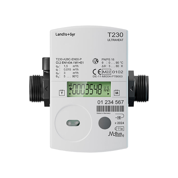 T230 ULTRAHEAT Heat Meter. 3/4