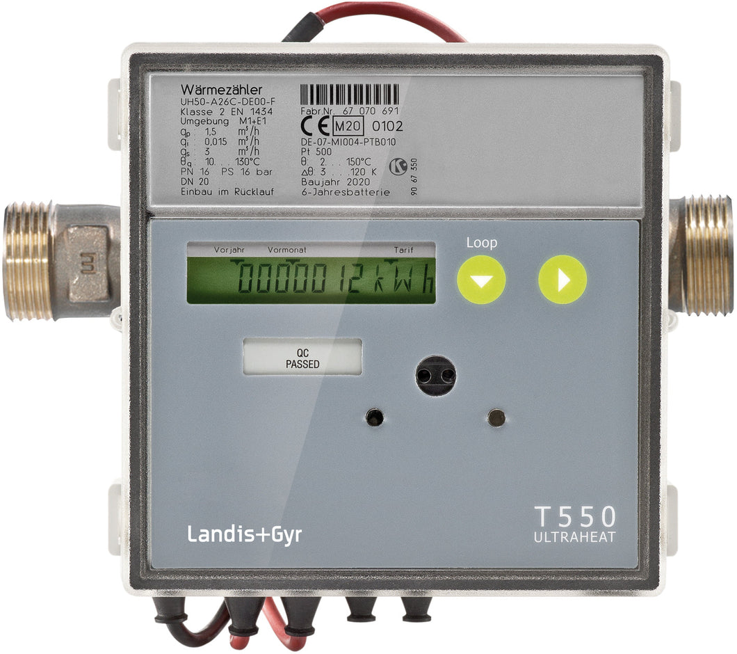 T550 (UH50) Heat Meter. 3